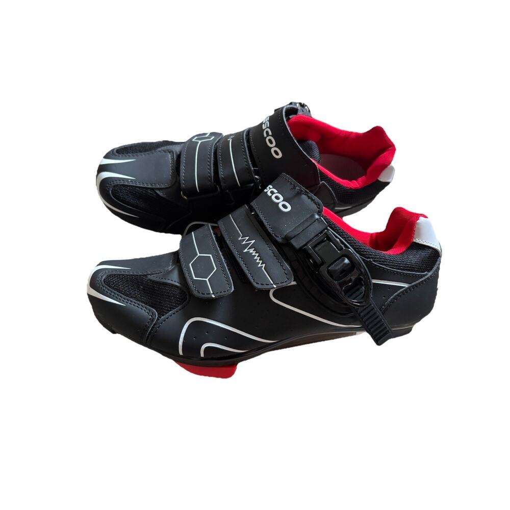 Kescoo Unisex Cycling Shoes US Women 6.5 Men 4.5, EU 38 Compatible With Peloton